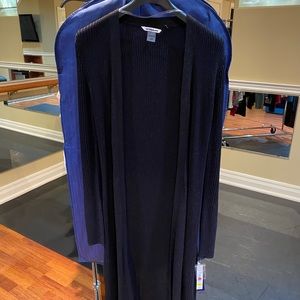 Women's Medium Nygård Long Black Cardigan
